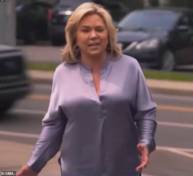 The Chrisleys are appealing aspects of their convictions and sentences in a federal appeals court (pictured, Julie Chrisley)