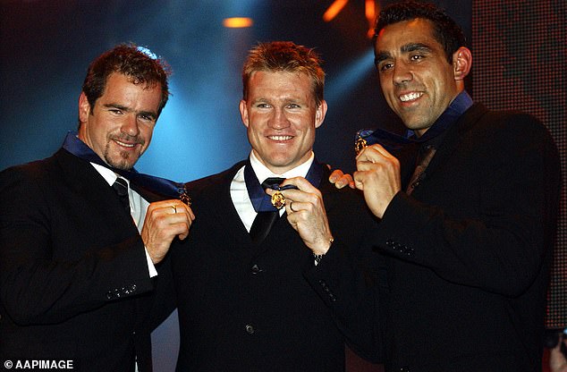 Buckley won the Brownlow Medal in 2003 in a three-way tie with Mark Ricciuto and Adam Goodes, only the second three-way tie in Brownlow history.