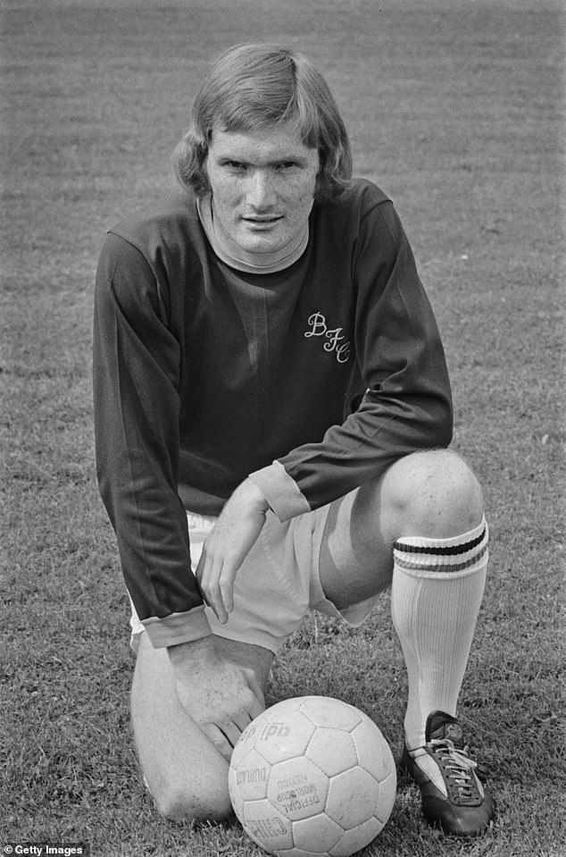 Derby County shelled out £300,000 to take him from Burnley, where he is pictured, and he made more than 600 appearances in club football.