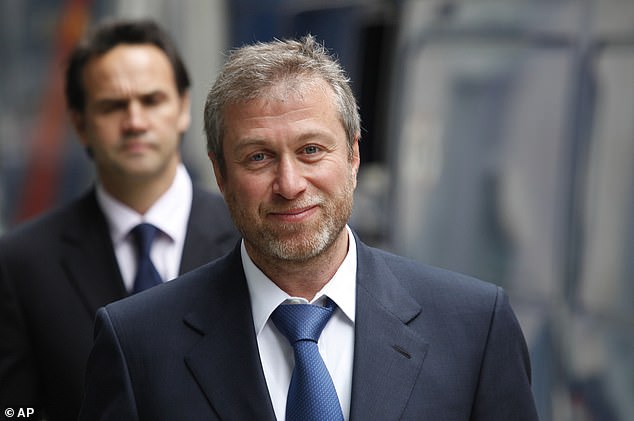 Abramovich was forced to sell the Chelsea football club after being sanctioned by the government