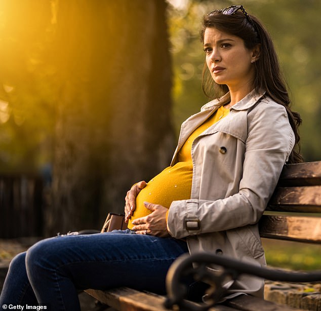 She explained how she had become pregnant by her ex-fiancé, despite him having a vasectomy, before the relationship fell apart (file image)