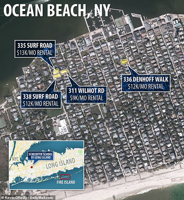 Ostrove used the funds to purchase homes on Fire Island and rent them out, receiving more than $600,000 in profits.