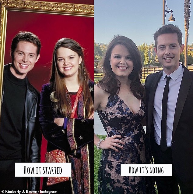 They previously met on the set of Halloweentown 2 in 2001, but only began dating years later.  After finishing the film, they remained friends and kept in touch through social media, until they reconnected in 2016.