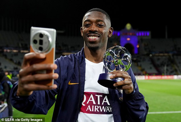 Ousmane Dembélé is currently starring for PSG after a difficult previous stage at Barcelona