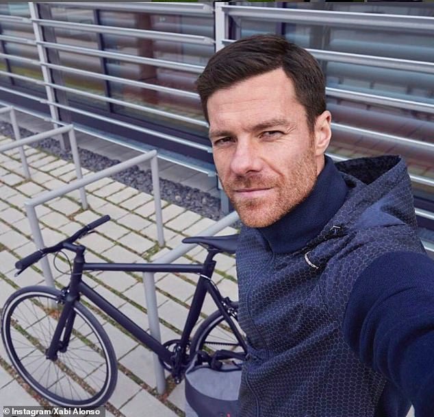 Cycling was one of the ways Alonso used to stay fit and active when he was a Bayern Munich player.