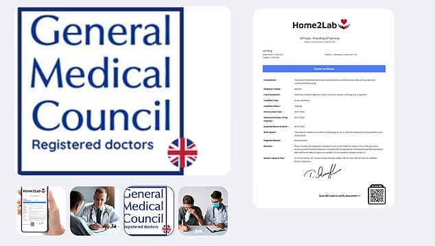 All doctors are registered with the General Medical Council, he said, the body responsible for regulating doctors.