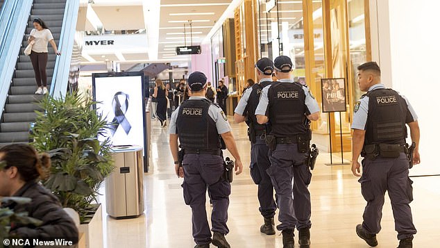 There is also an increased police presence at Bondi Junction Westfield.