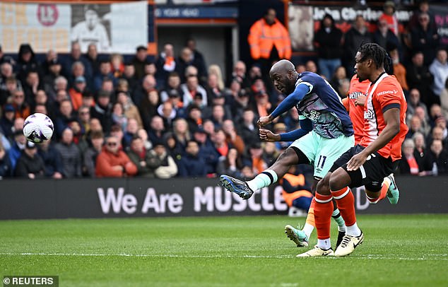 Wissa opened the scoring at Kenilworth Road when he managed to find the net in the 24th minute.
