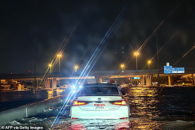 This week, Dubai fell victim to the heaviest rains ever recorded in the desert nation. More than 140mm of rain drenched Dubai on Tuesday - almost as much rain as has fallen there in a year and a half - prompting a host of stars to share images of the damage.