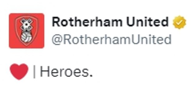 1713634091 513 Rotherham United release statement after match against Birmingham was halted