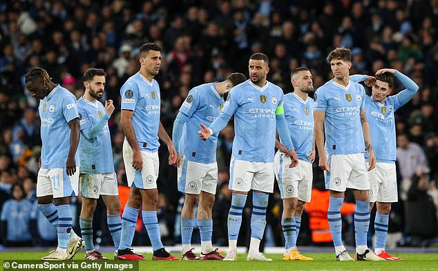 City were taken to a penalty shoot-out, which they lost, against Real Madrid on Wednesday.