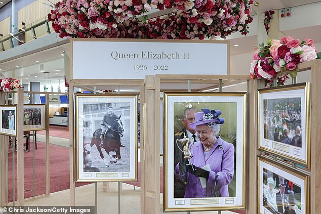 A photography exhibition curated by royal photographer Chris Jackson was at Royal Ascot in 2023 to mark the late Queen's close association with the event and her lifelong interest in horses.