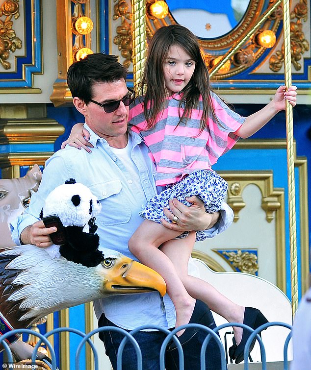 Suri celebrated her milestone 18th birthday without her father Tom Cruise (seen together in 2011), who has been practically exiled from his youngest son's life for many years.