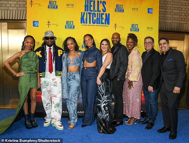 Keys and Moon also participated in a group photo that included Reid Clarke, Chris De'Sean Lee, Shoshana Bean, Brandon Victor Dixon, Kecia Lewis-Evans, Michael Greif and Kristoffer Diaz.