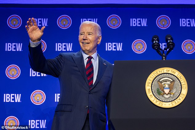 Clinton contrasted Biden with Trump saying that 'he wants to maintain our democracy, he will respect the results of a fair and free election.'