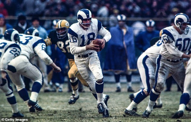 Gabriel was the Most Valuable Player in 1969, throwing for 2,549 yards and 24 touchdowns with five rushing touchdowns.