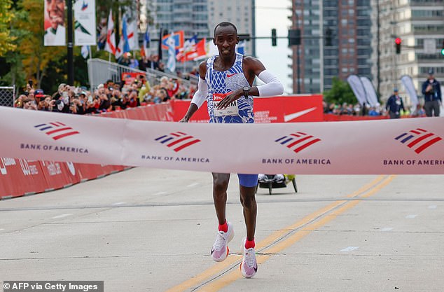 Kiptum hoped to be the first man to break the two-hour barrier in a marathon in Rotterdam in April.