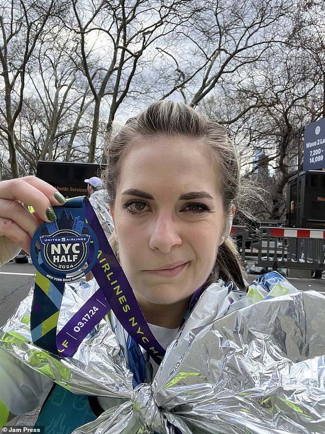 Despite his setbacks, Scaglione decided to run the United Airlines NYC Half Marathon in March and in doing so raised money and awareness for his condition.
