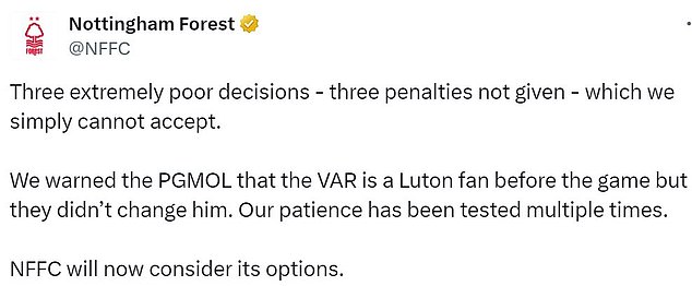 1713713891 890 Nottingham Forest release incredible statement blasting three extremely poor decisions