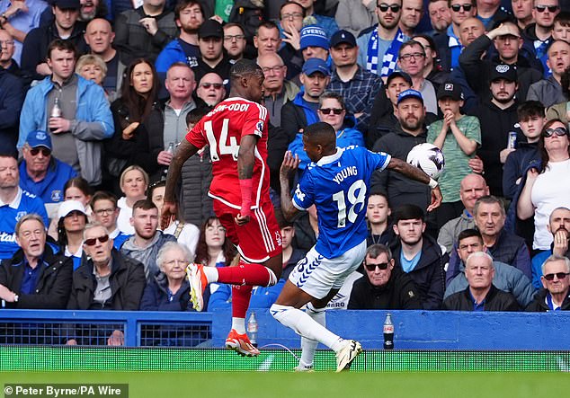 Forest felt they should have been awarded three penalties in their 2-0 defeat to Everton