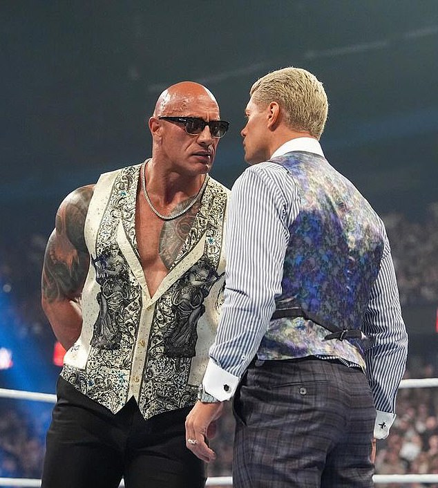 Cody has delighted wrestling fans as he takes on the likes of Dwayne 'The Rock' Johnson.