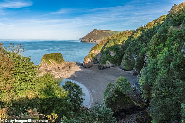 Although small, it is a perfect place to take a dip in crystal clear waters and is known for its natural beauty - the hidden gem is one of Exmoor's best kept secret swimming beaches.