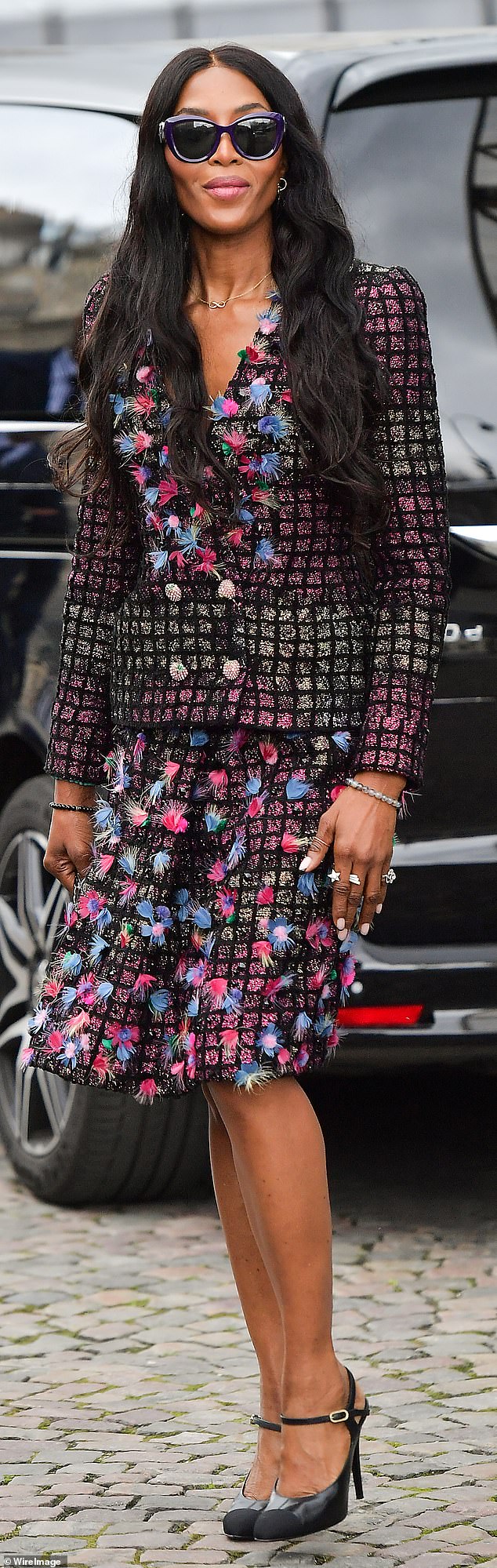 Naomi Campbell attends the Chanel Womenswear Fall/Winter 2024-2025 show as part of Paris Fashion Week on March 5, 2024 in Paris