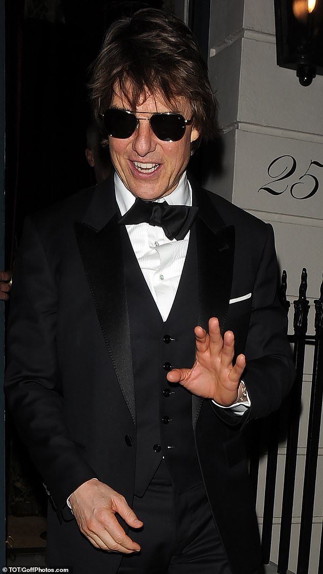 The star of the dance floor was Tom Cruise, who was described by other guests as 