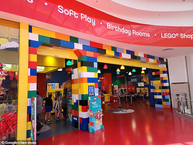 Legoland in Melbourne was also on the list, along with three other Legoland centres.
