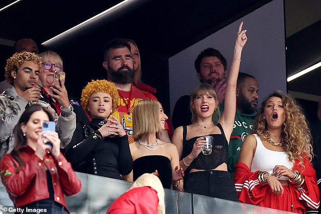 Taylor was at 13 of the Chiefs' NFL games last season, including the Super Bowl victory in Las Vegas.