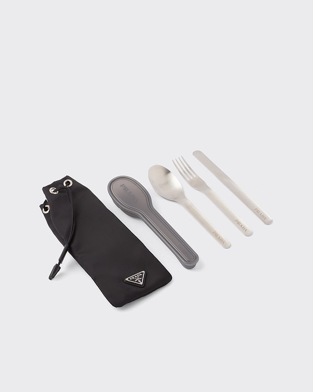 There is the option to add a set of branded stainless steel cutlery worth £320.