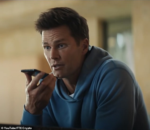 Brady was filmed at home calling his friends to register them on FTX. The company marketed the advertising campaign with the slogan: 