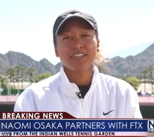 Tennis star Naomi Osaka said in her commercial: 