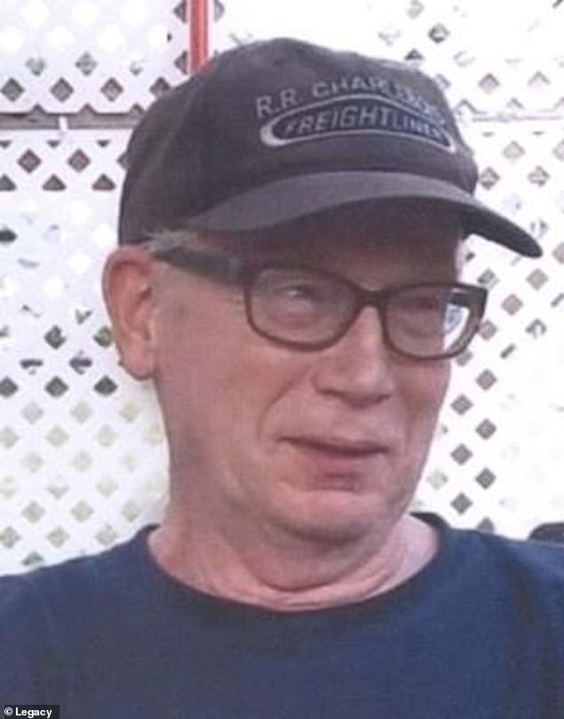 Chet Hawkins (pictured), 73, died in a car crash in September 2020 involving Isabel Jennifer Seward, one of more than 100 pro-Palestinian protesters arrested at Columbia University.