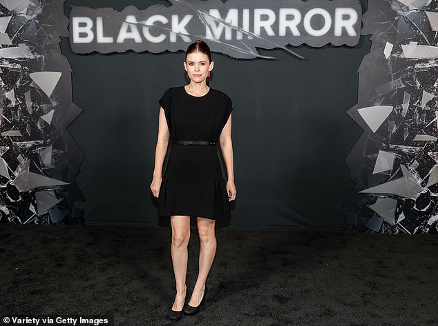 The 41-year-old actress attended the Black Mirror - Beyond The Sea FYC screening at the TUDUM Theater in Los Angeles.