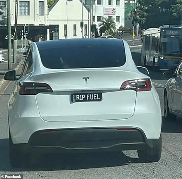 Social media users have been quick to point out other 'uppity' license plates that have been seen on Australian roads recently.