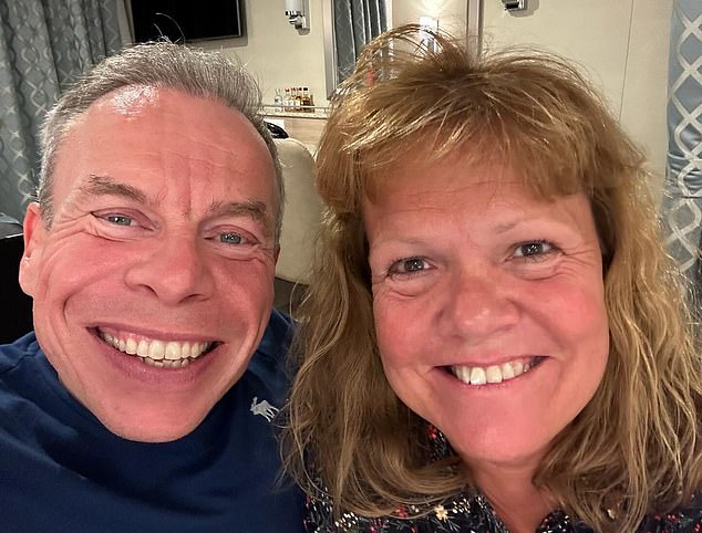 The pair were last seen together smiling for a selfie taken during a date night in October last year.