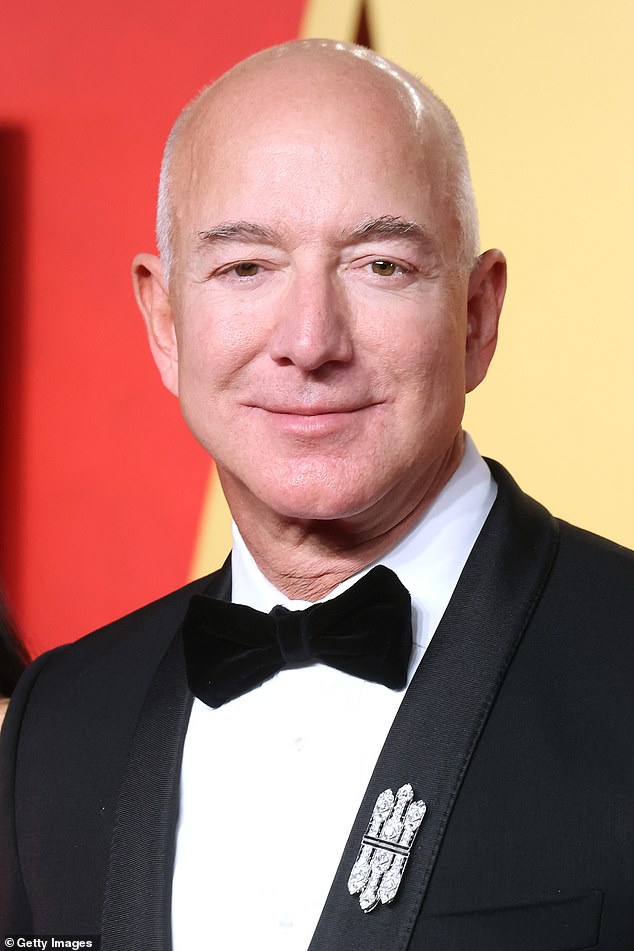 Jeff Bezos (pictured) has invested $700 million in Rivian
