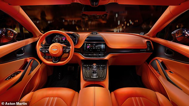 Most of the changes come to the interior, with Aston Martin giving it an upgrade of materials, technology and added extras.  The tangerine interior is, fortunately, one of many options