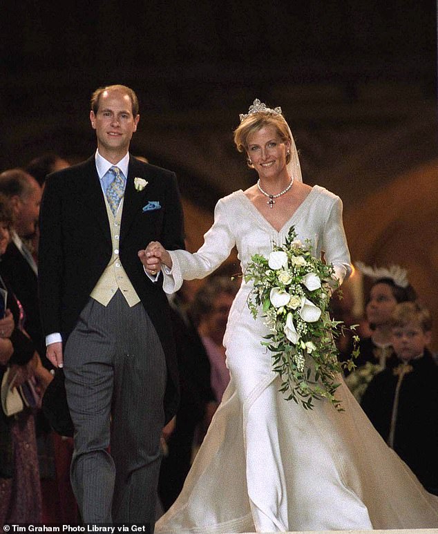Prince Edward was accused of making money from television coverage of his wedding to Sophie.