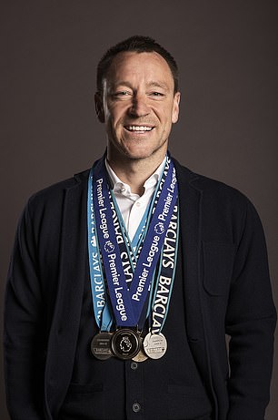 Terry was elected to the Premier League Hall of Fame on Monday alongside Man United legend Andy Cole.