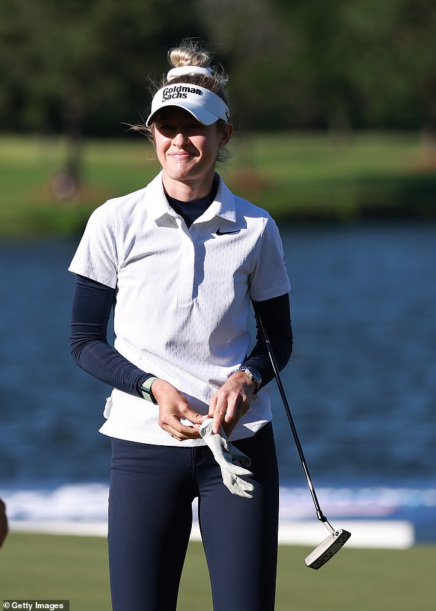 It is Korda's fourth consecutive victory and her fifth LPGA crown so far this season.