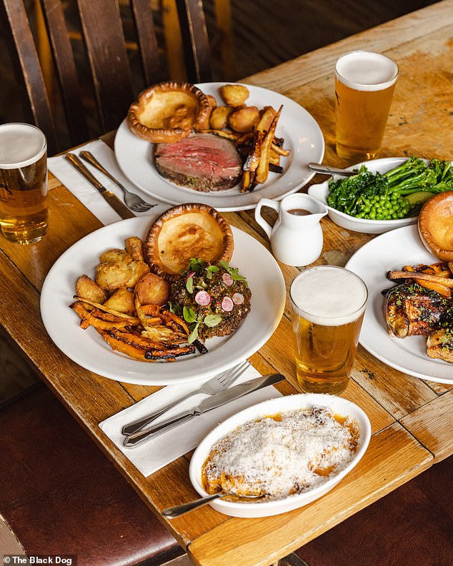 A Sunday roast at the pub can cost upwards of £20, while the cheapest pint costs £5.75.