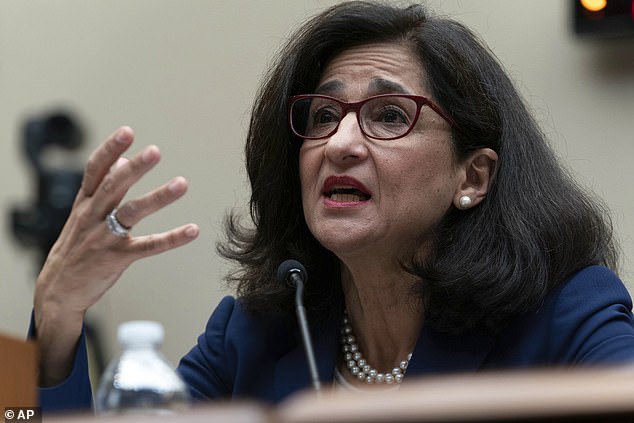 In an email to students announcing virtual learning for Monday, Columbia President Minouche Shafik said the school 