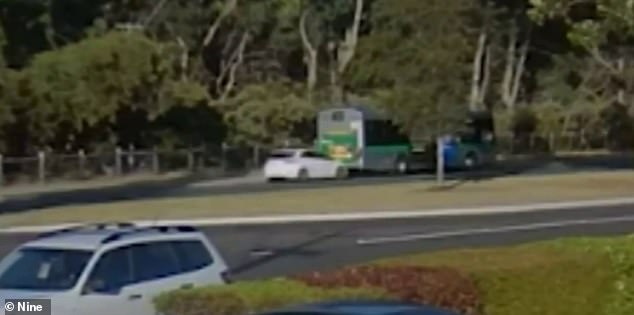 A woman and her dog have died after a violent crash between a public bus and a car in Perth's northern suburbs.