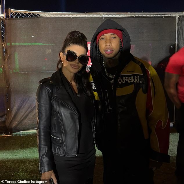 The New York Times bestselling author crossed paths with rapper Tyga during the second weekend of Coachella