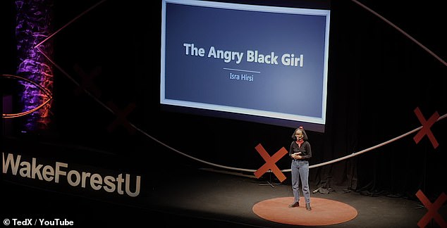 Hirsi, who says she has been evicted from campus housing and banned from the dining hall, has long been a firebrand activist, as a 2020 TEDxTalk talk at Wake Forest University in North Carolina reveals.