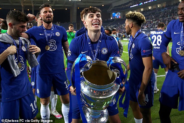 Havertz played a crucial role in Chelsea's 2021 Champions League triumph, scoring the winning goal.