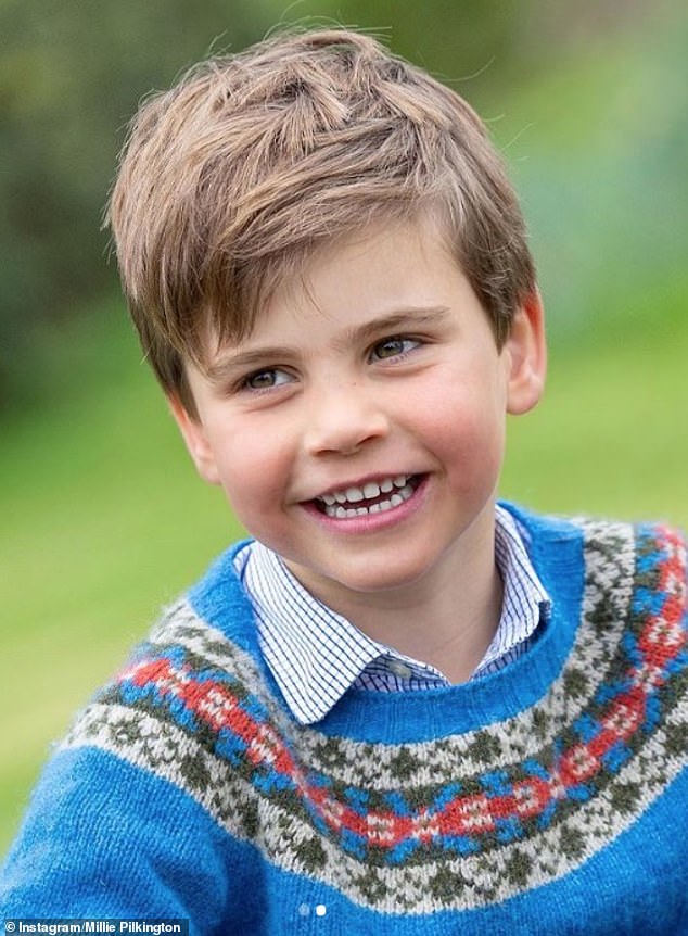 This adorable image of Prince Louis in a worn sweater stole our hearts on his fifth birthday.