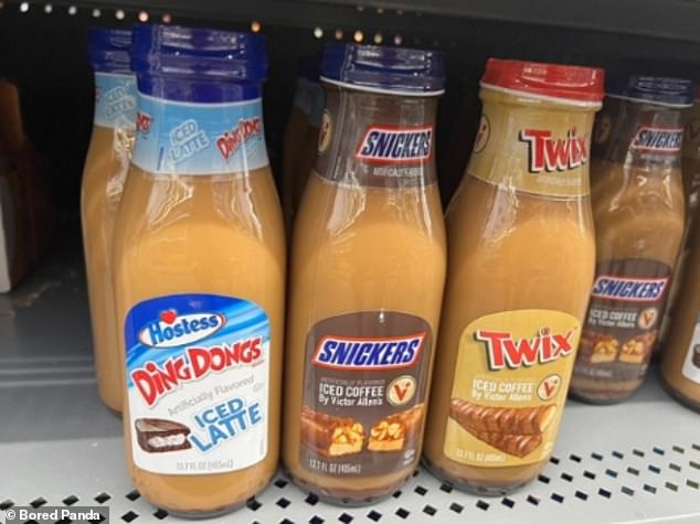 Sweet deal! These chocolate bar-flavored coffees, sold in the US, will hurt your teeth just by looking at them